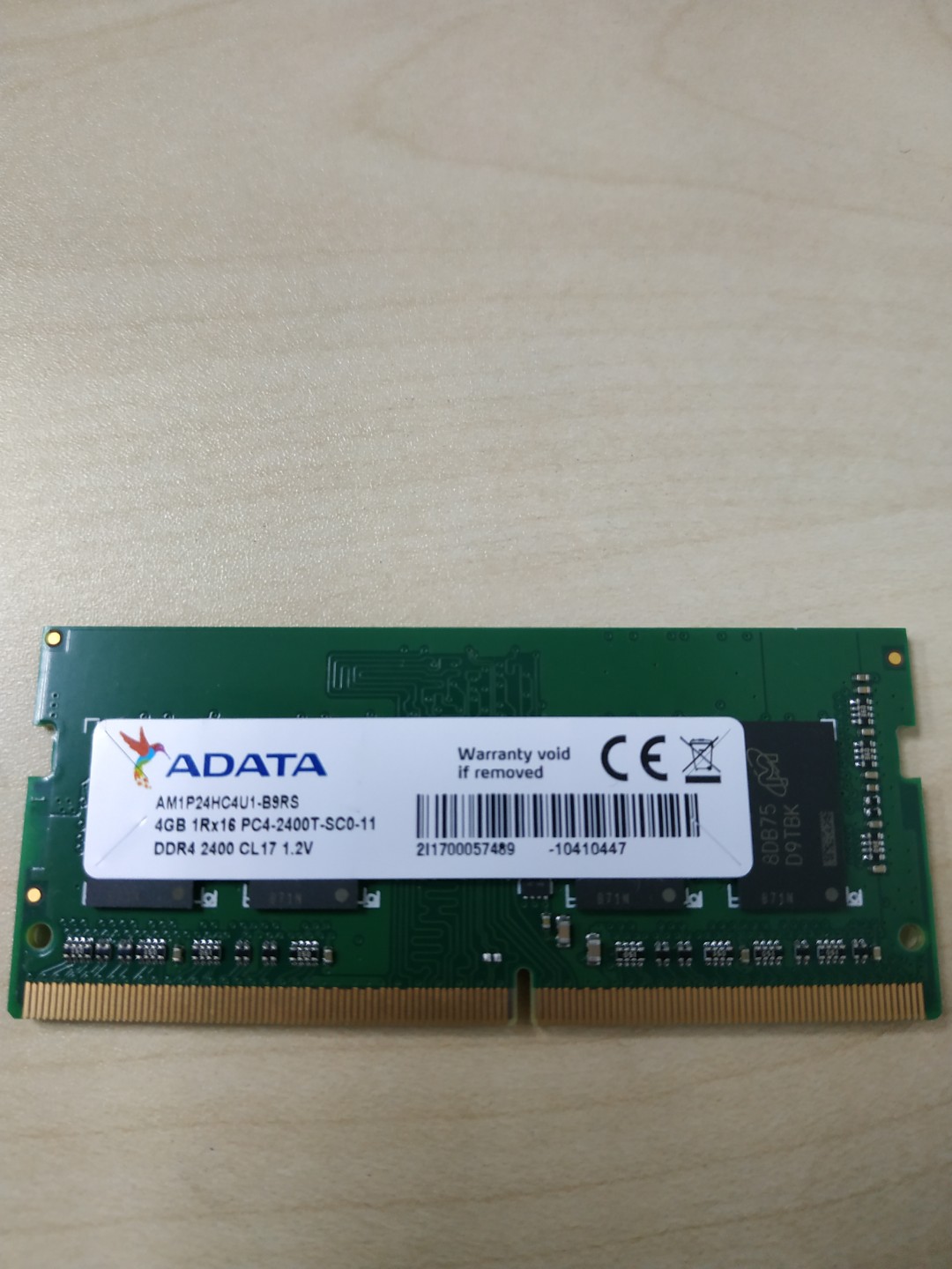 Laptop Ram Ddr4 4 Gb 2400mzh Adata Electronics Computer Parts Accessories On Carousell