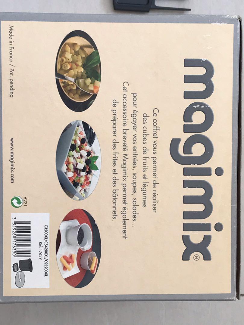 Magimix Dice & French Fry Kit, Furniture & Home Living, Kitchenware