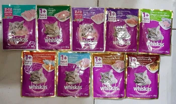 Makanan Kucing Whiskas Sachet 85 Gr Pet Supplies Food On Carousell