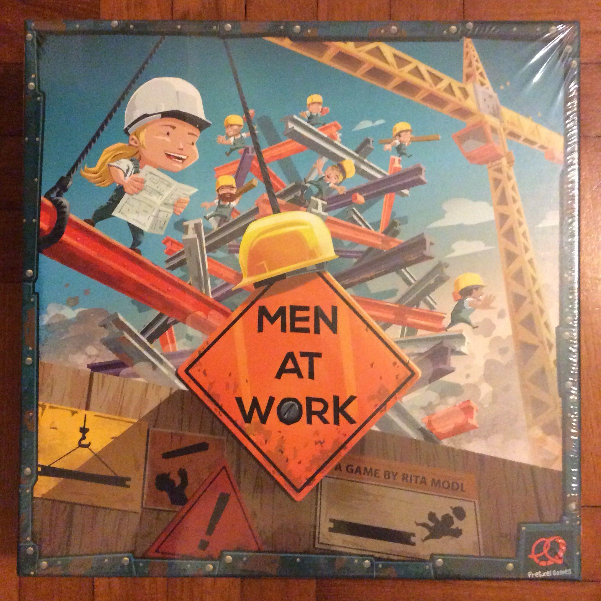 Men At Work board game, Hobbies & Toys, Toys & Games on Carousell