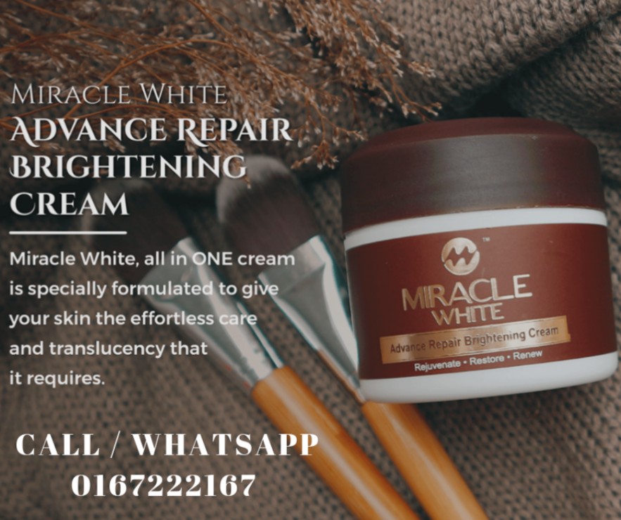 Miracle White Brightening Cream Health Beauty Skin Bath Body On Carousell