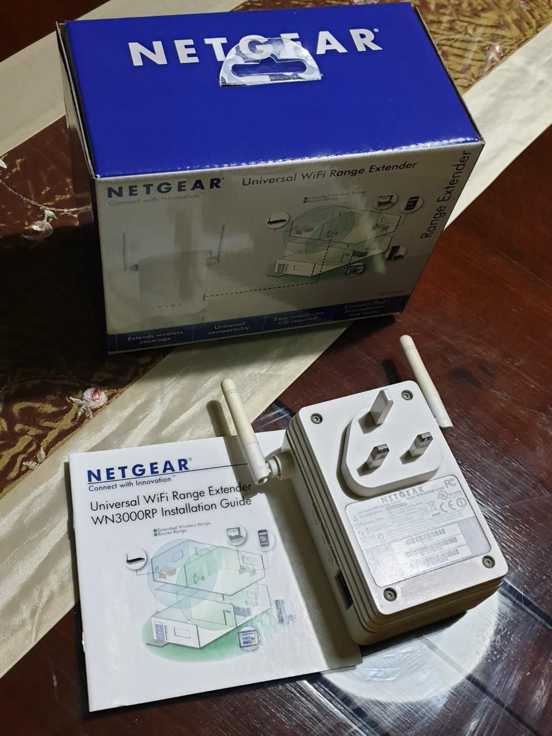 N300 WiFi Range Extender - WN3000RP