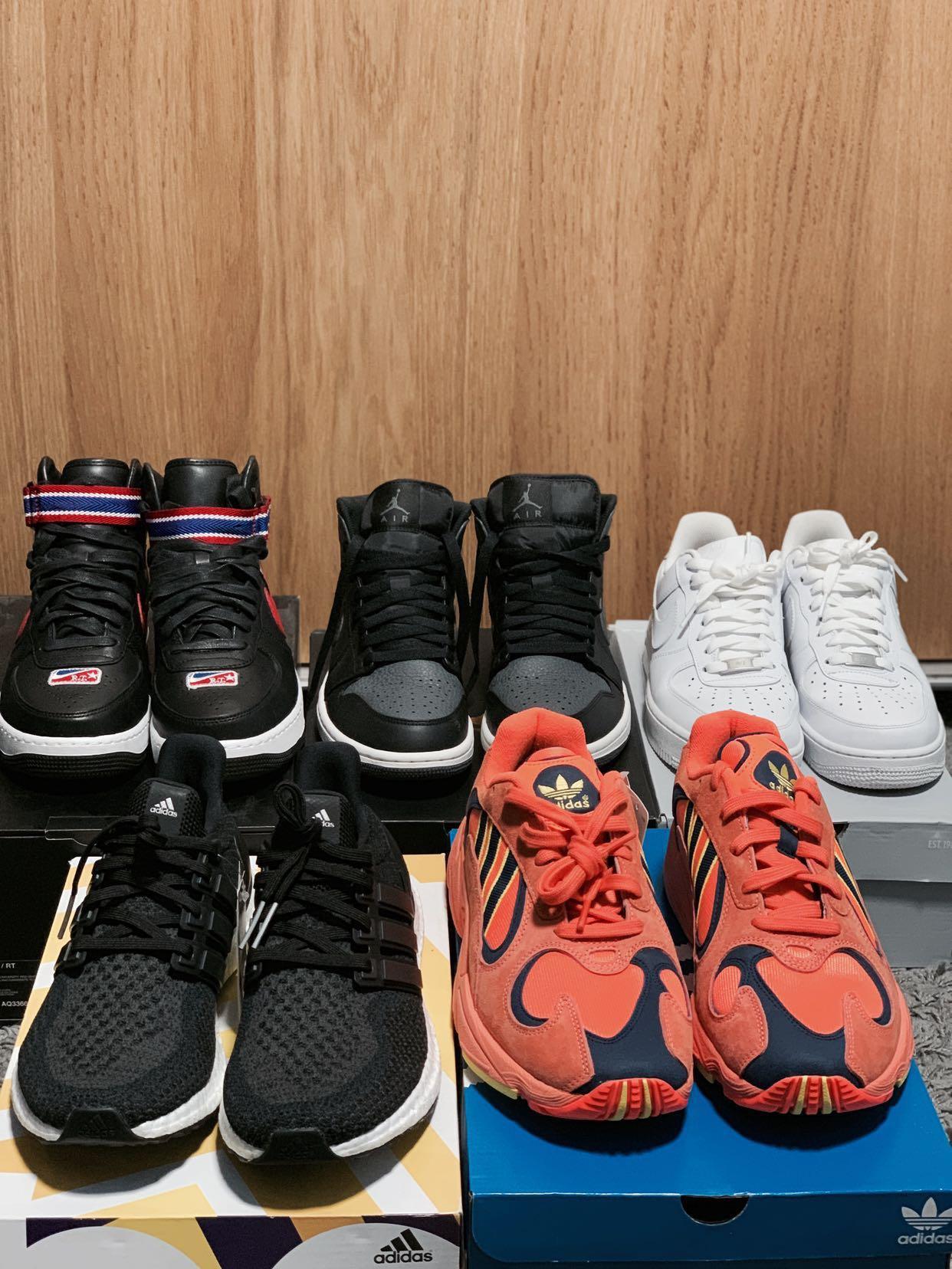 Nike air force Air Jordan 1 Mid Riccardo Tisci Ultraboost V2 Yung 1 Men s Fashion Footwear Sneakers on Carousell