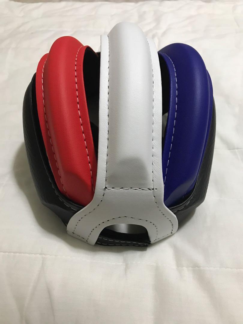 Nike bicycle safety soft helmet(mix red white and dark blue), Sports