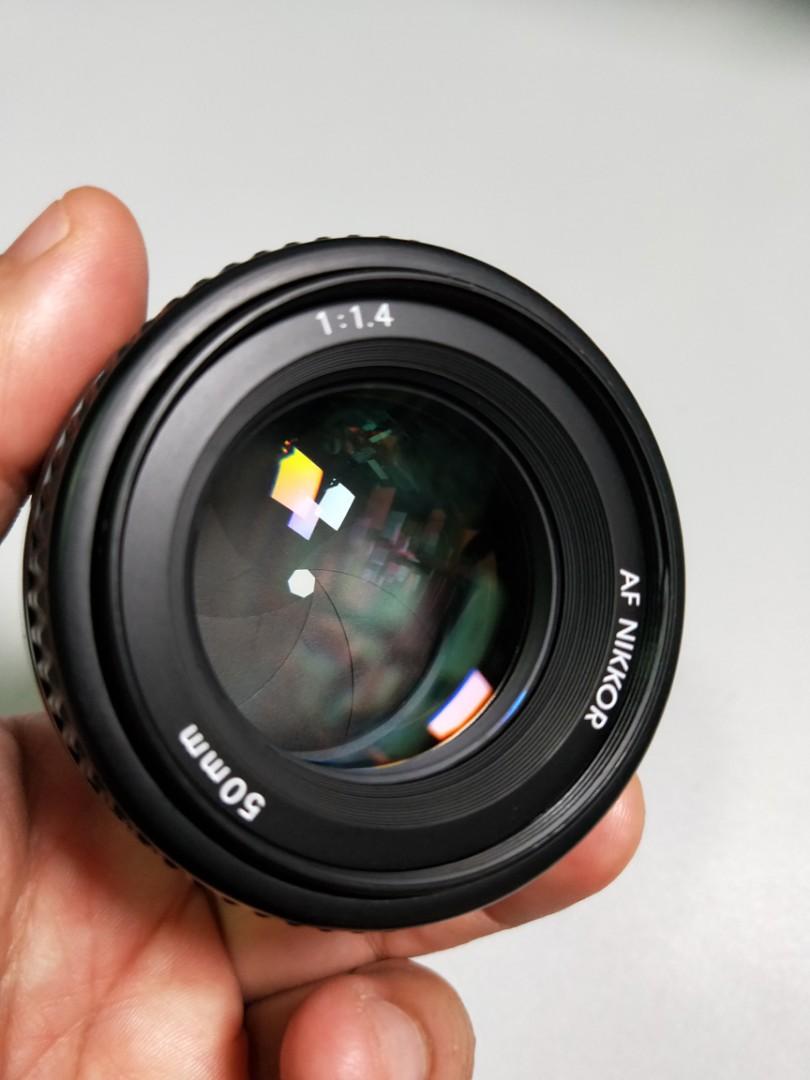 Nikon 50mm F1.4D Made in Japan, Photography, Lens & Kits on Carousell