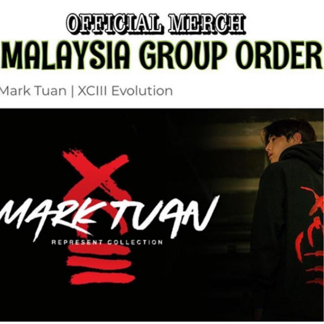 Official Merch Got7 Mark Tuan Xciii Represent Merch Luxury Accessories On Carousell