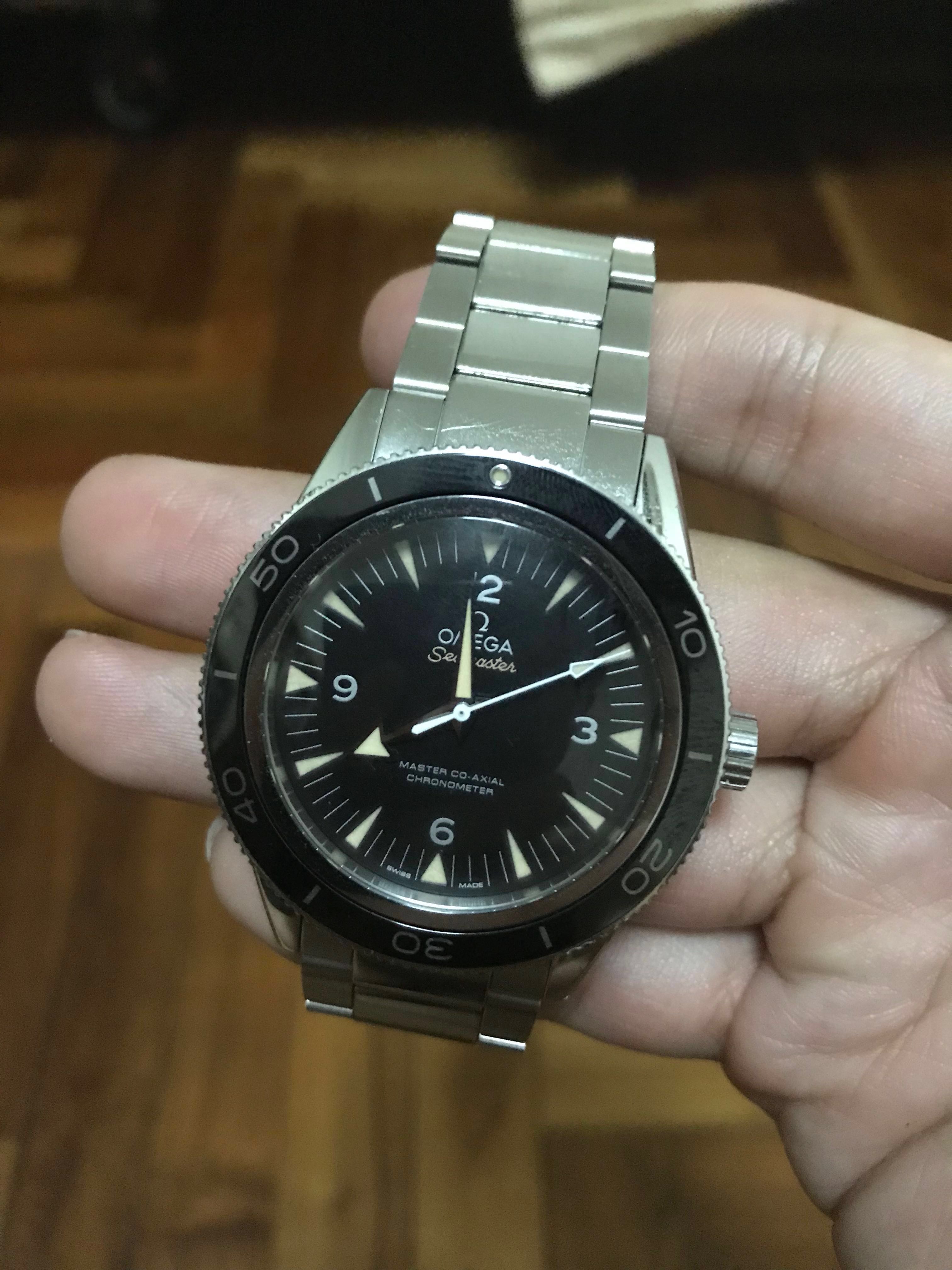 Omega Seamaster 300 Master Co Axial Chronometer Men S Fashion Watches On Carousell