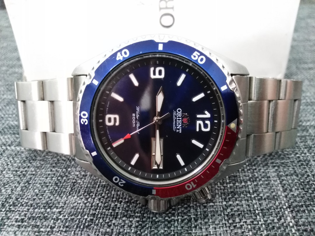 Orient mako 1 Cem65006d Pepsi