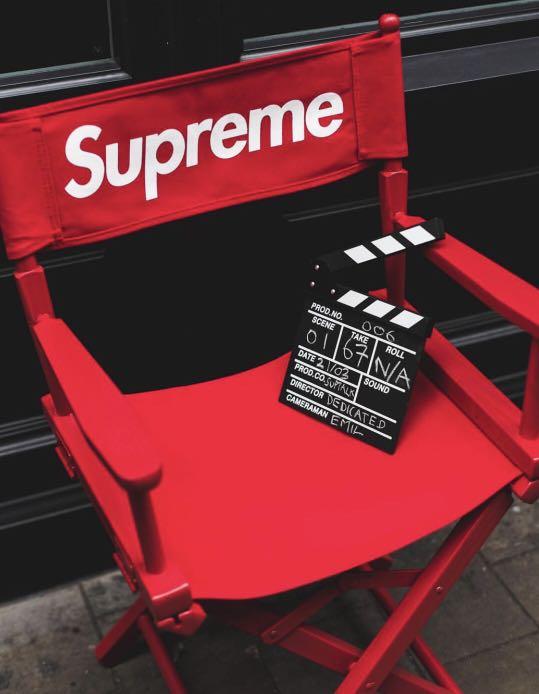 POPULAR] Supreme SS19 Director's Chair, Furniture & Home Living