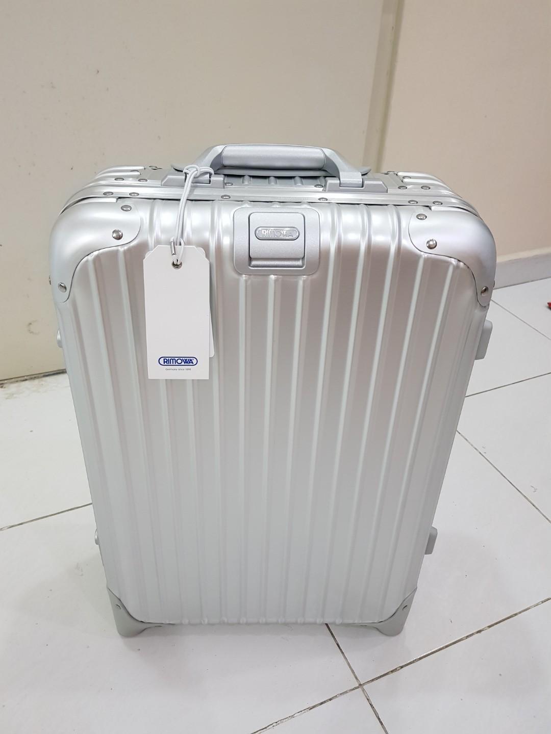 Rimowa Cabin Luggage Travel Travel Essentials Luggage On Carousell