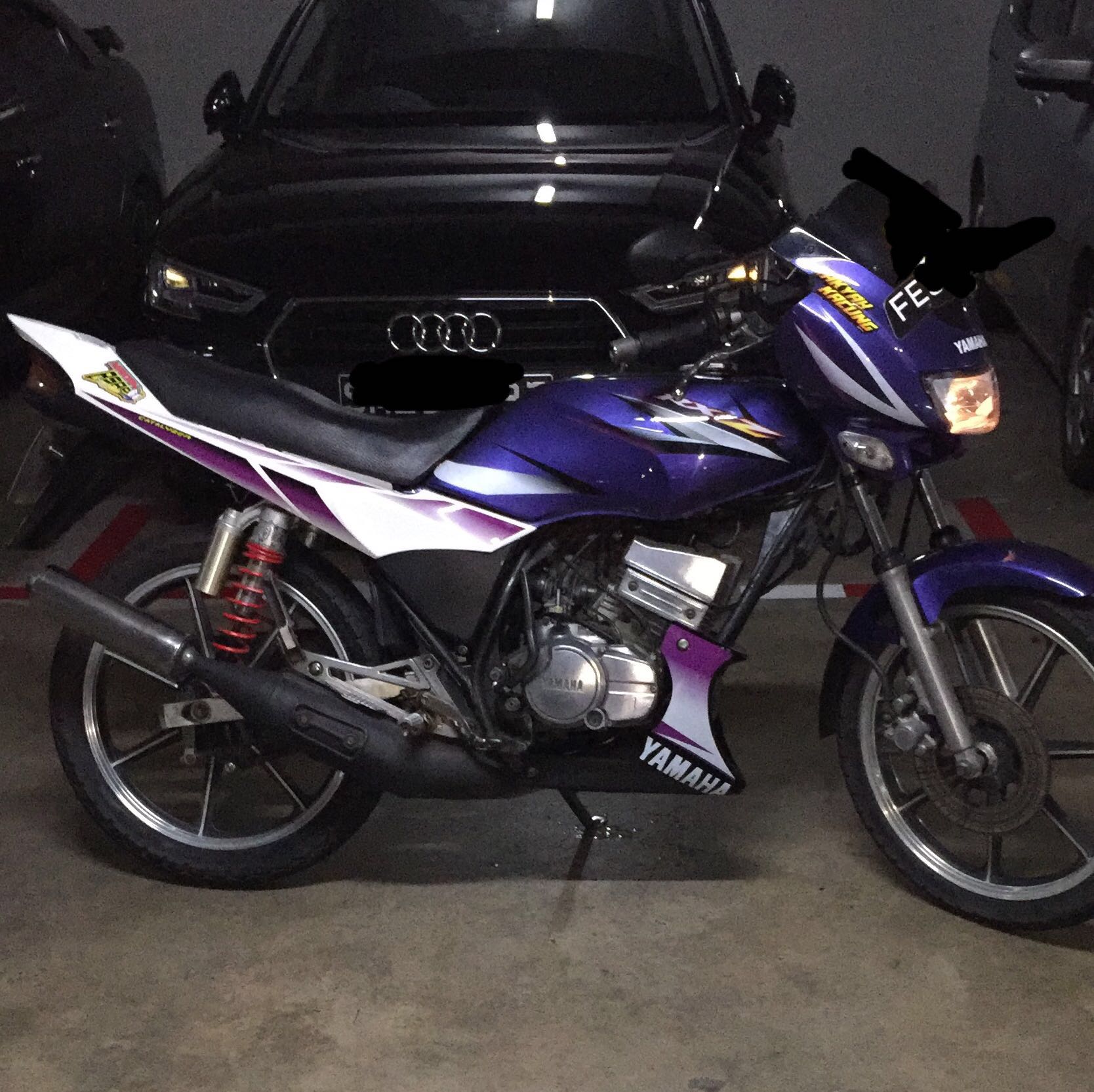 Rxz Coverset Volume Purple Oem Motorcycles Motorcycle Accessories On Carousell