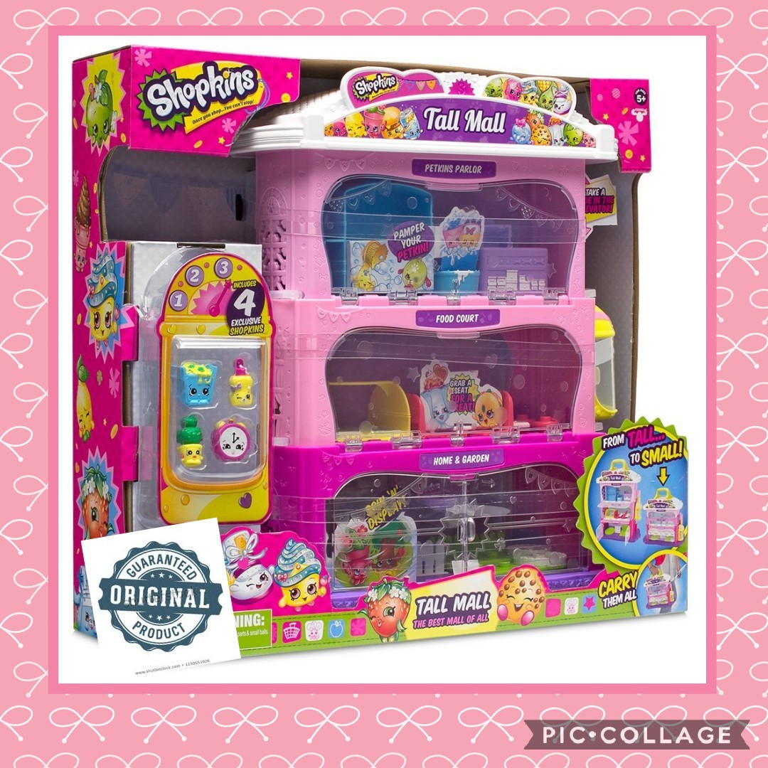 Shopkins Tall Mall Hobbies Toys Toys Games On Carousell It's the mall that can change from small to tall! shopkins tall mall