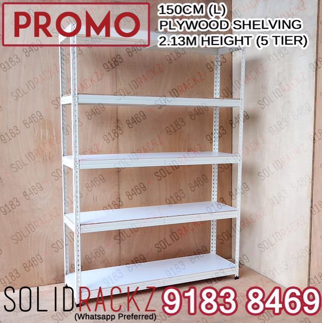Storage Shelf HDB bomb shelter store room rack , Furniture & Home