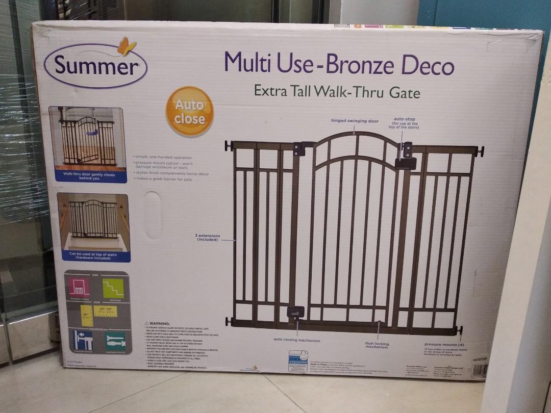 summer multi use walk thru gate