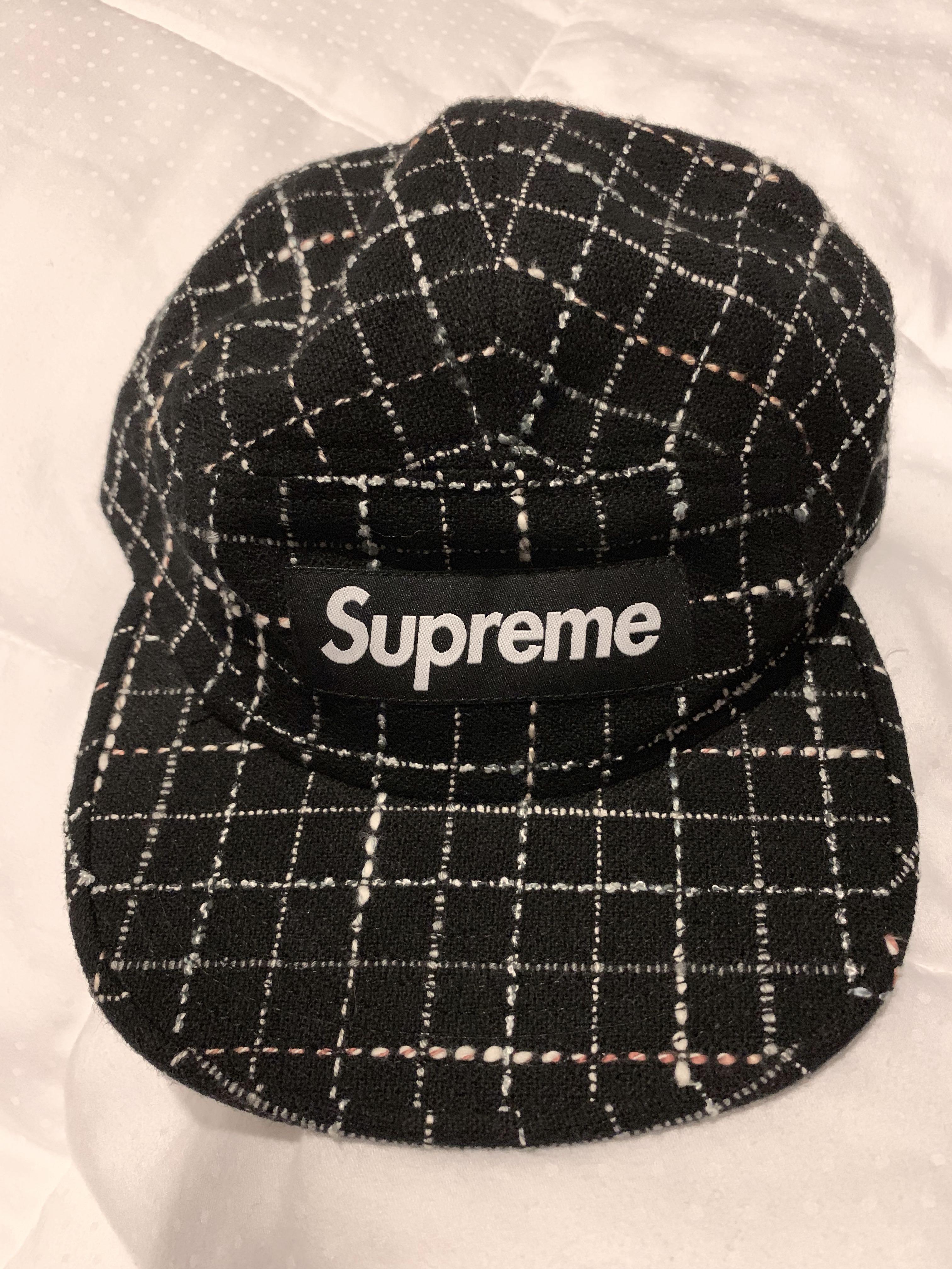 Supreme boucle camp cap cheap