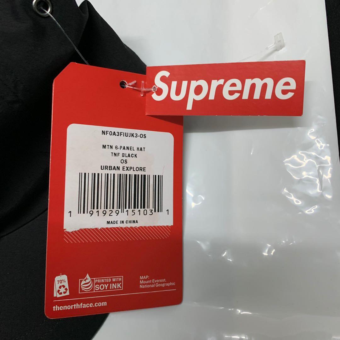 Supreme x TNF Cap (Black), Men's Fashion, Watches & Accessories, Caps
