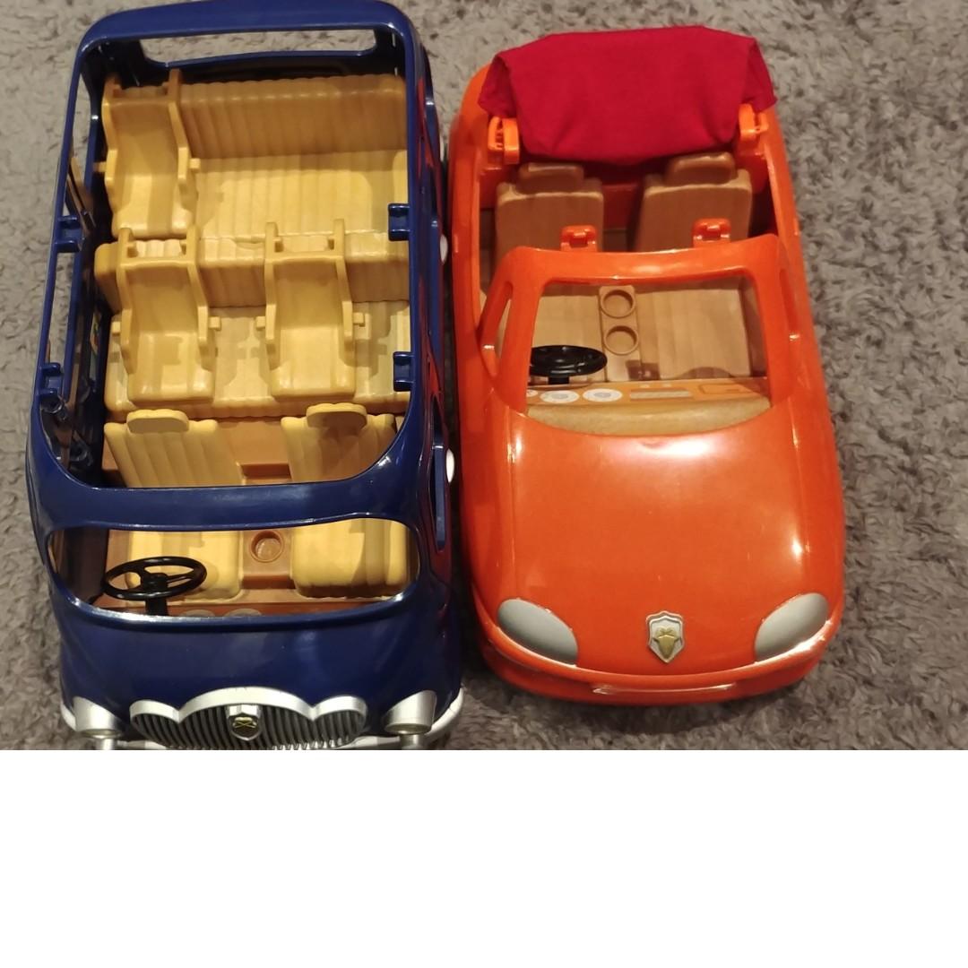 sylvanian families 7 seater car