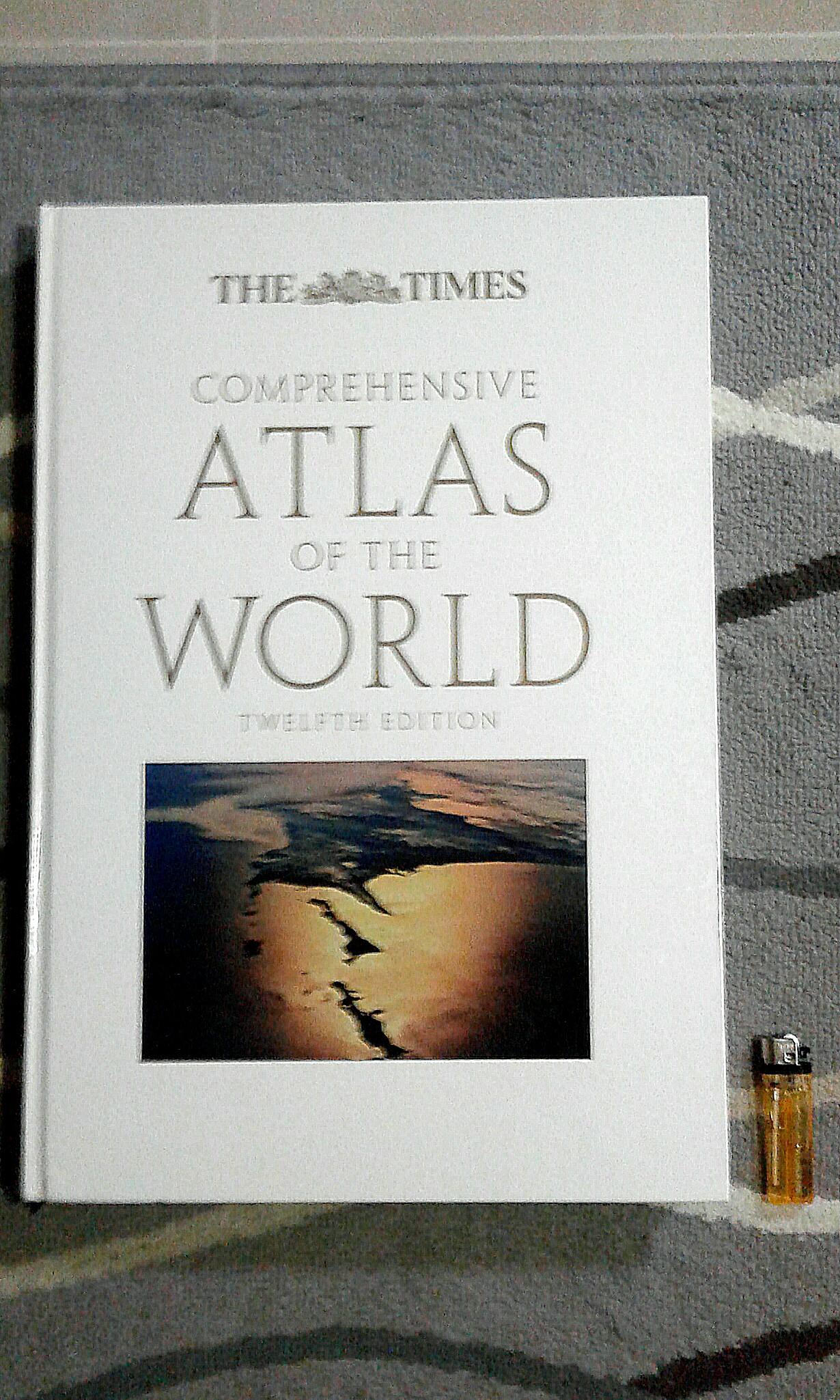 The Times Atlas Of The World 12 Edition Books Stationery Magazines Others On Carousell