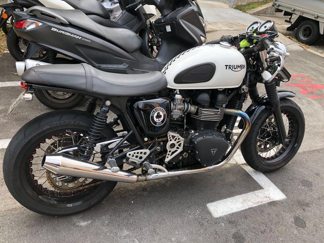 Triumph Thruxton Ace Motorcycles Motorcycles For Sale Class 2 On Carousell