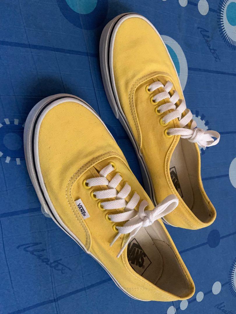 Vans classic yellow on sale