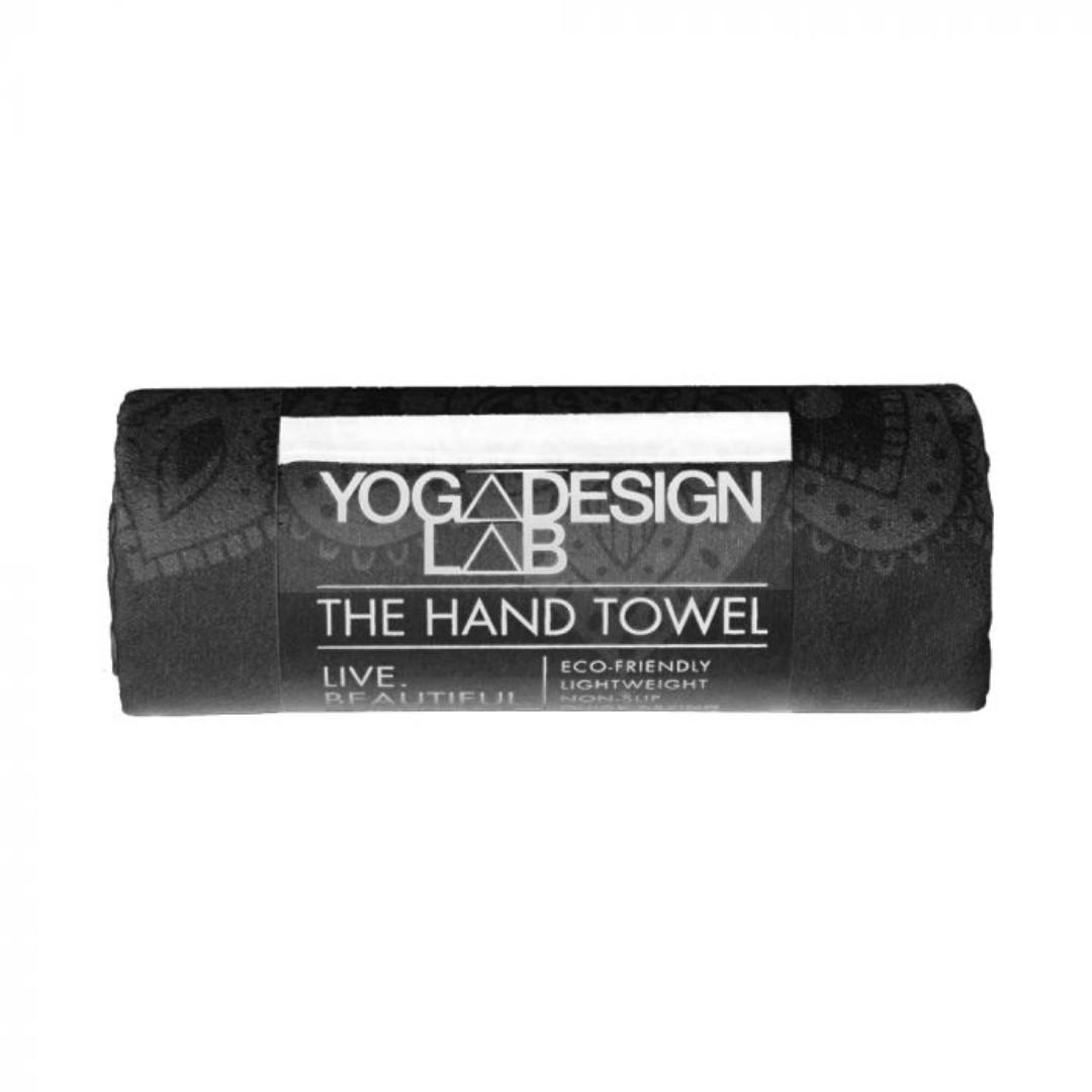 Yoga Design Lab Laser Cut Hand Towel Mandala Black Sports Sports Apparel On Carousell
