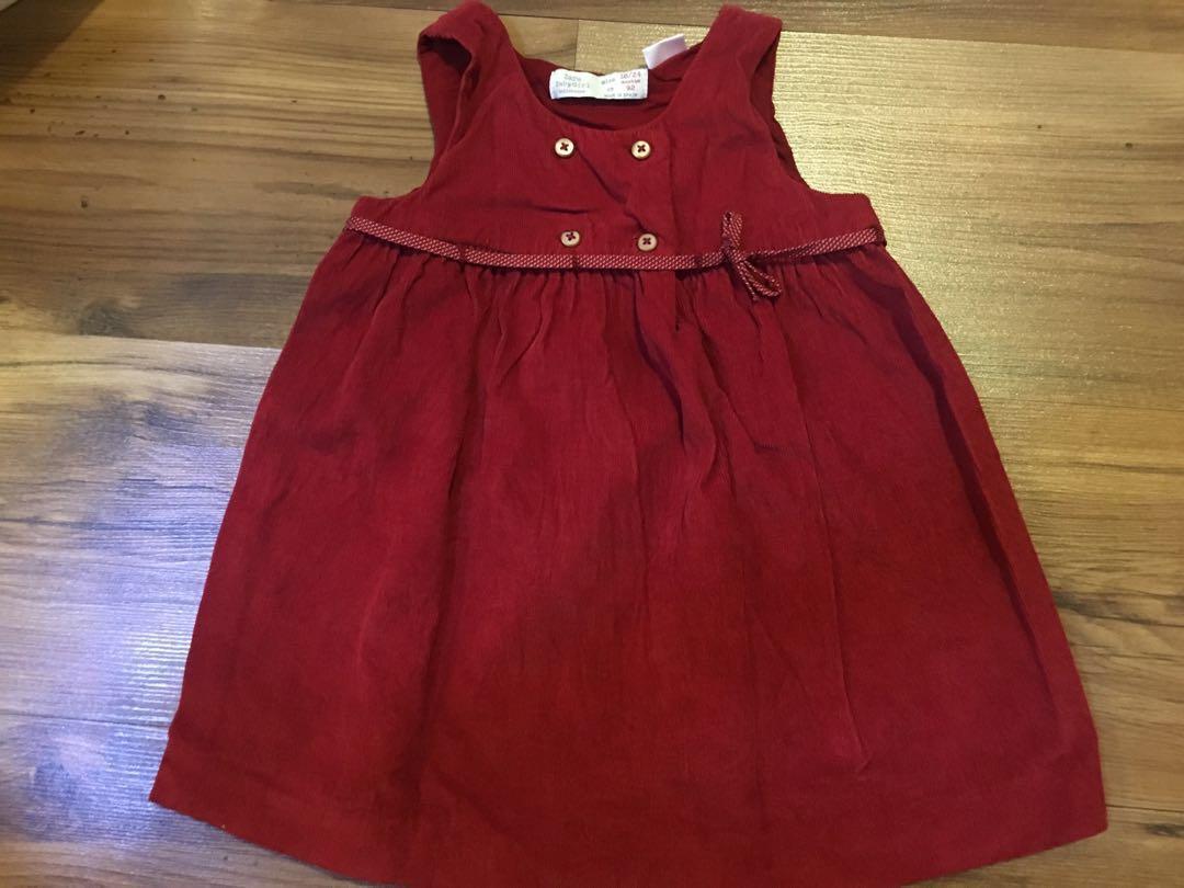 baby girl red clothes