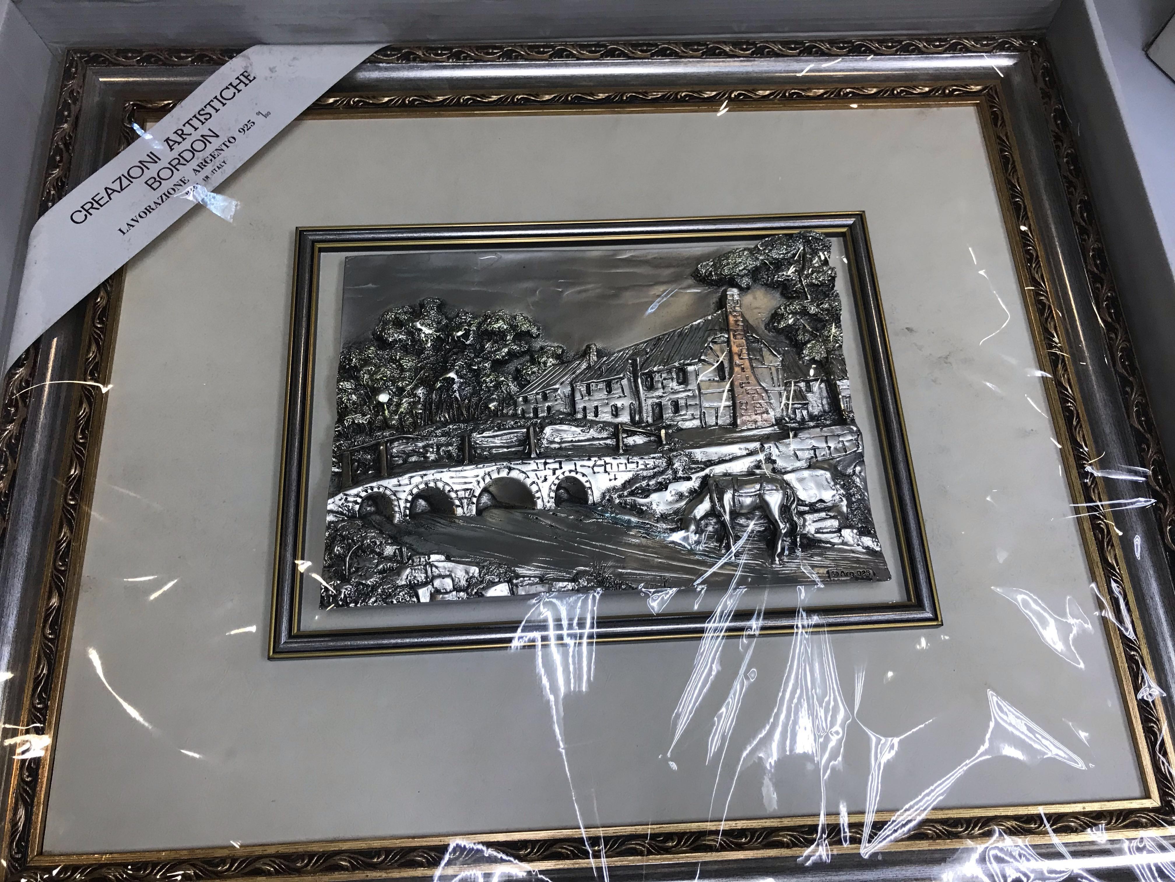 3d Creazioni Artistiche Silver Painting Design Craft Art Prints On Carousell