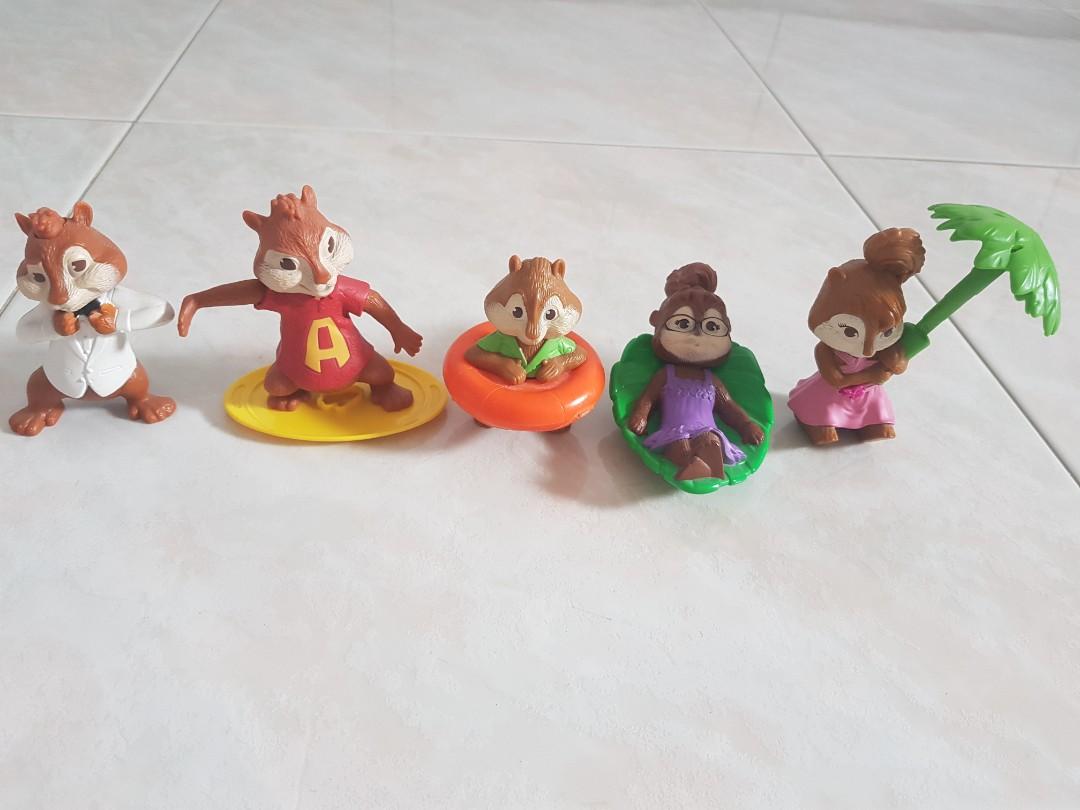 Chipmunks figurines clearance