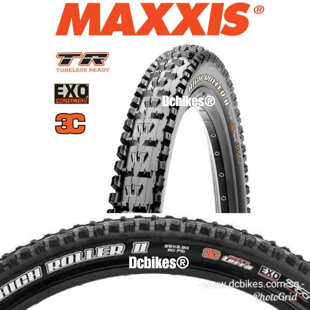 maxxis high roller 2 tubeless ready