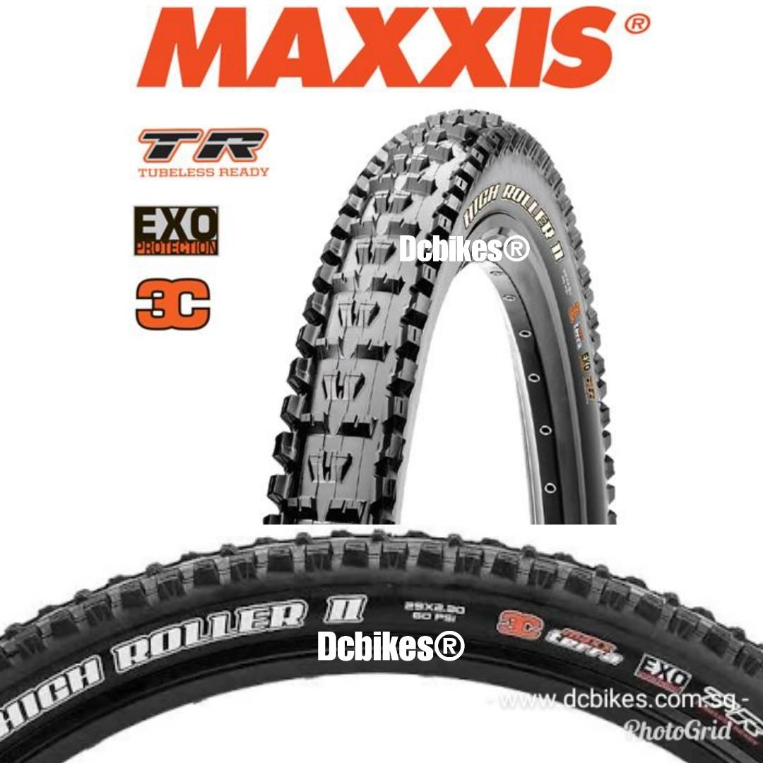 maxxis high roller 29 tubeless