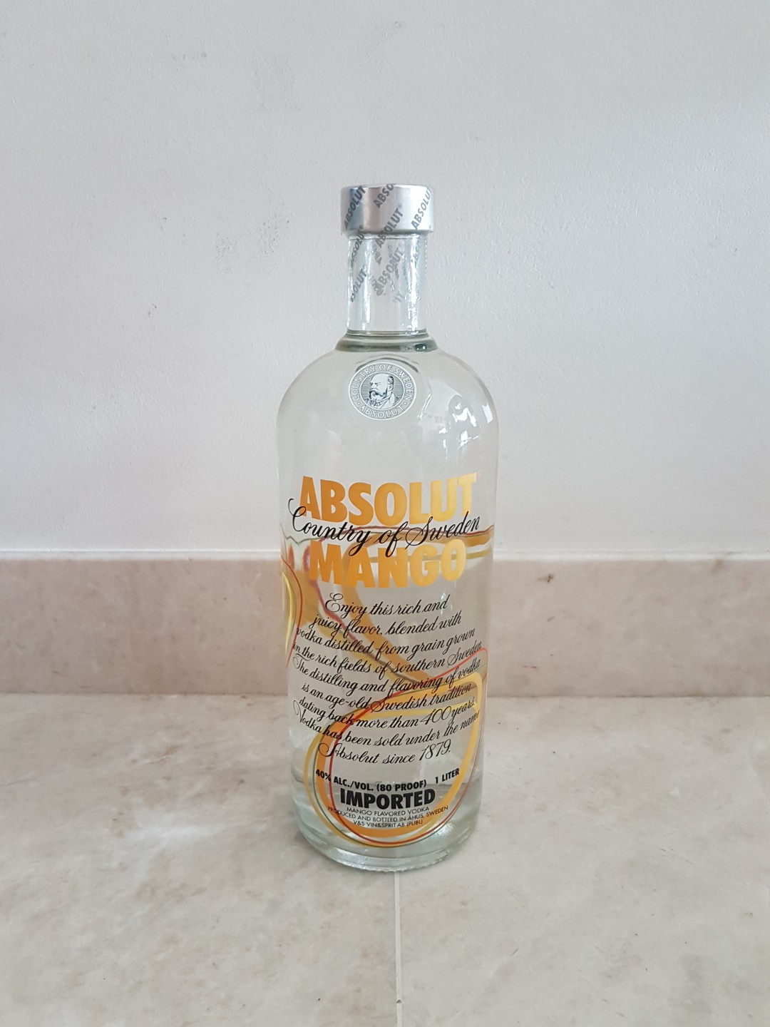 Absolut Mango Vodka Food Drinks Alcoholic Beverages On Carousell