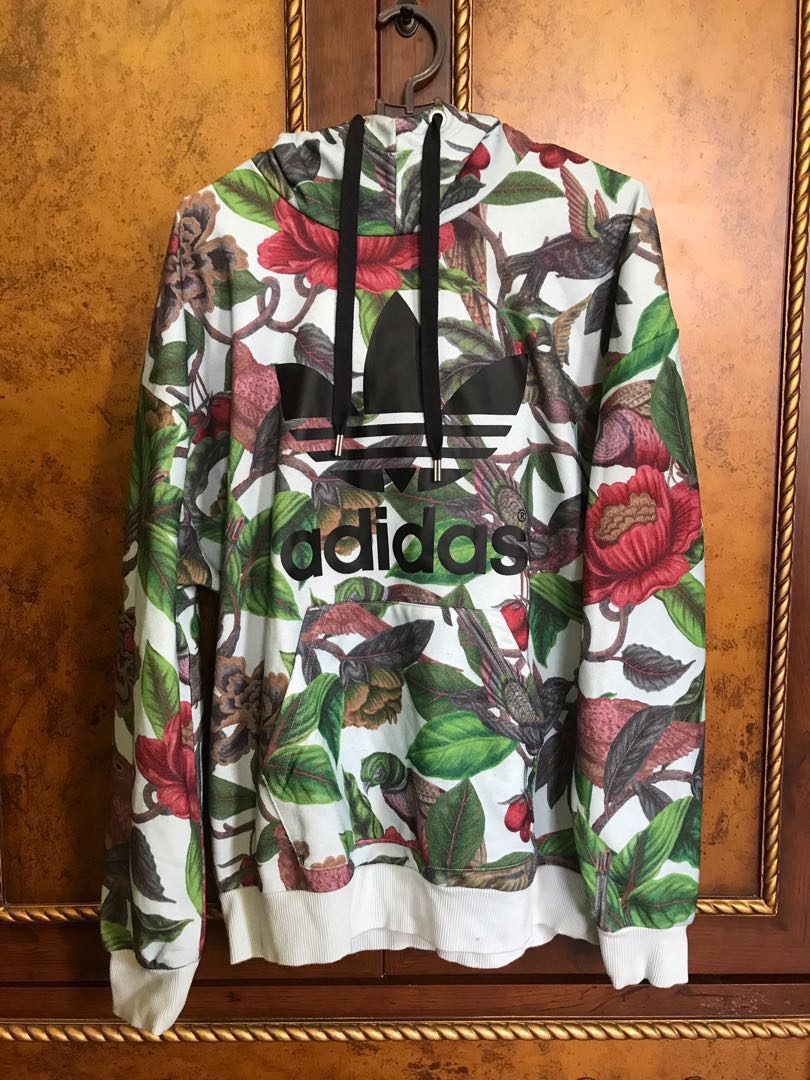 Adidas florera hoodie clearance