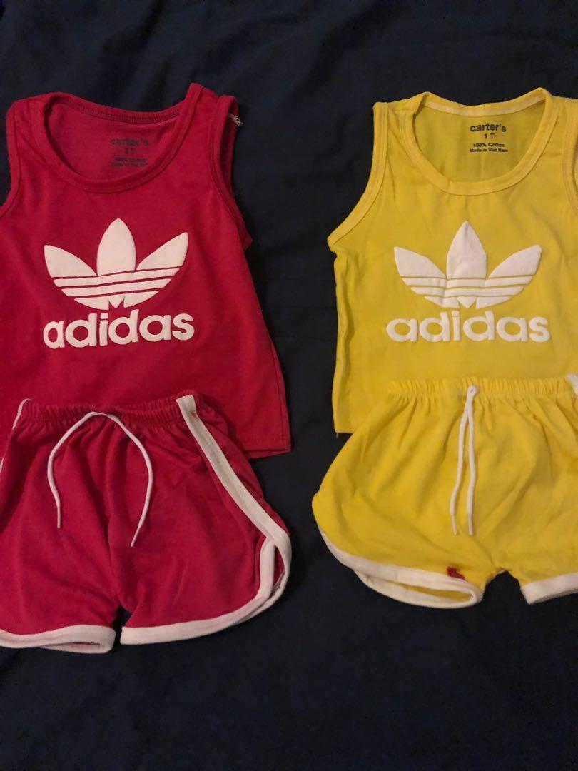 Adidas set Baby Girl 12/18 months 