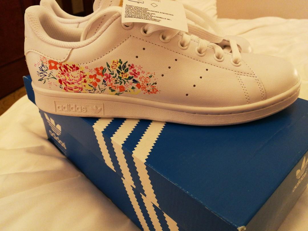 Adidas Stan Smith with floral print 