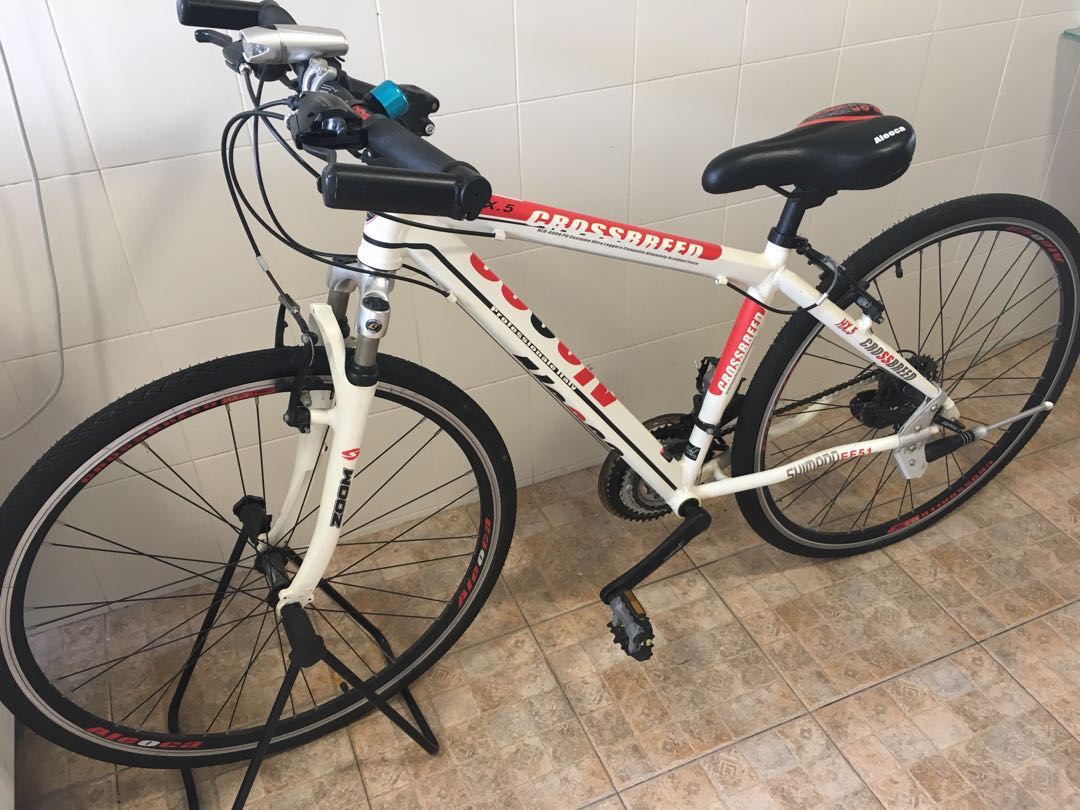Aleoca 26 Hybrid Bicycle HX.5 Crossbreed Shimano Sports Equipment