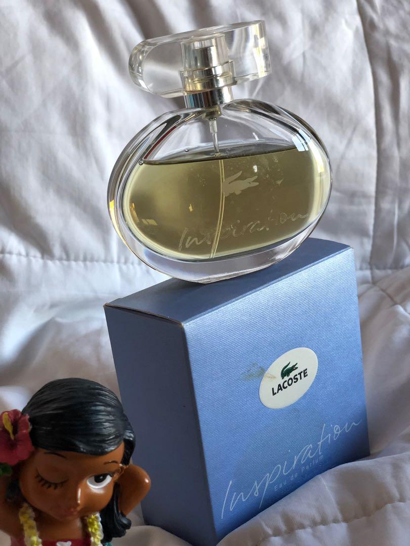 Authentic Lacoste Inspiration eau de parfum, Beauty & Care, & Deodorants on Carousell
