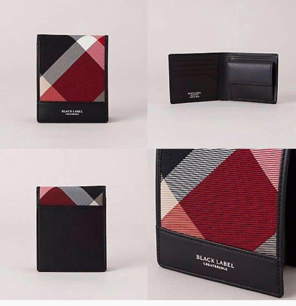 Black Label Crestbridge Japan Man Wallet