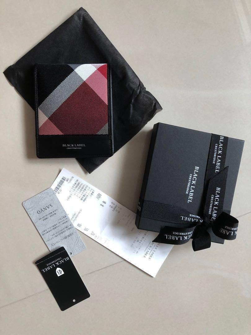 Black Label Crestbridge Japan Man Wallet, Men's Fashion ...