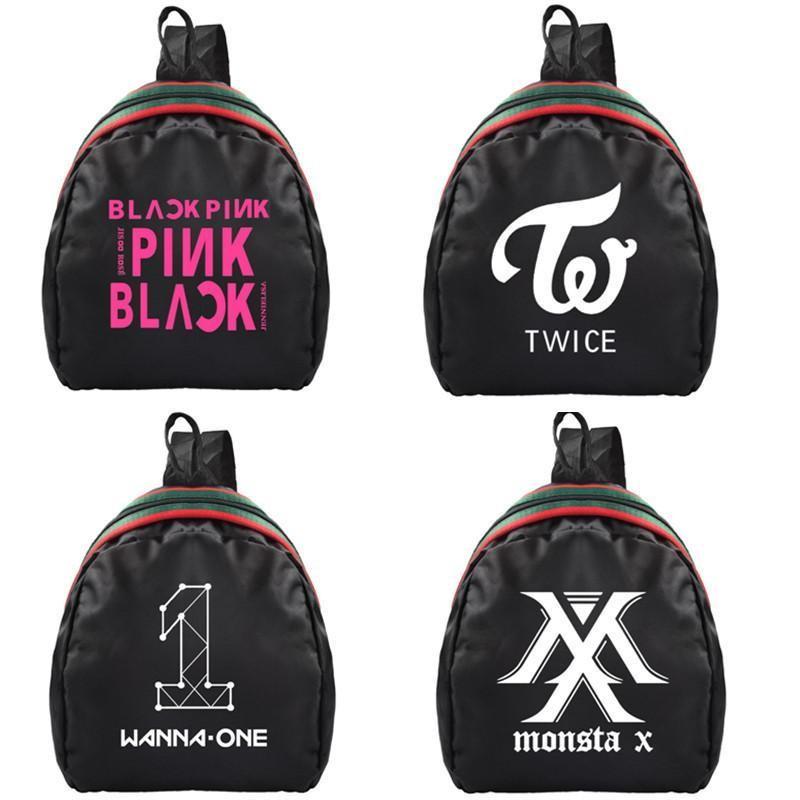 Blackpink Got7 Twice Exo Wanna One Monsta X Logo Black