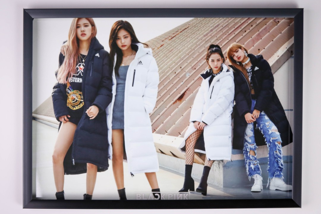 blackpink adidas cm a3 size poster entertainment k wave on carousell blackpink adidas cm a3 size poster