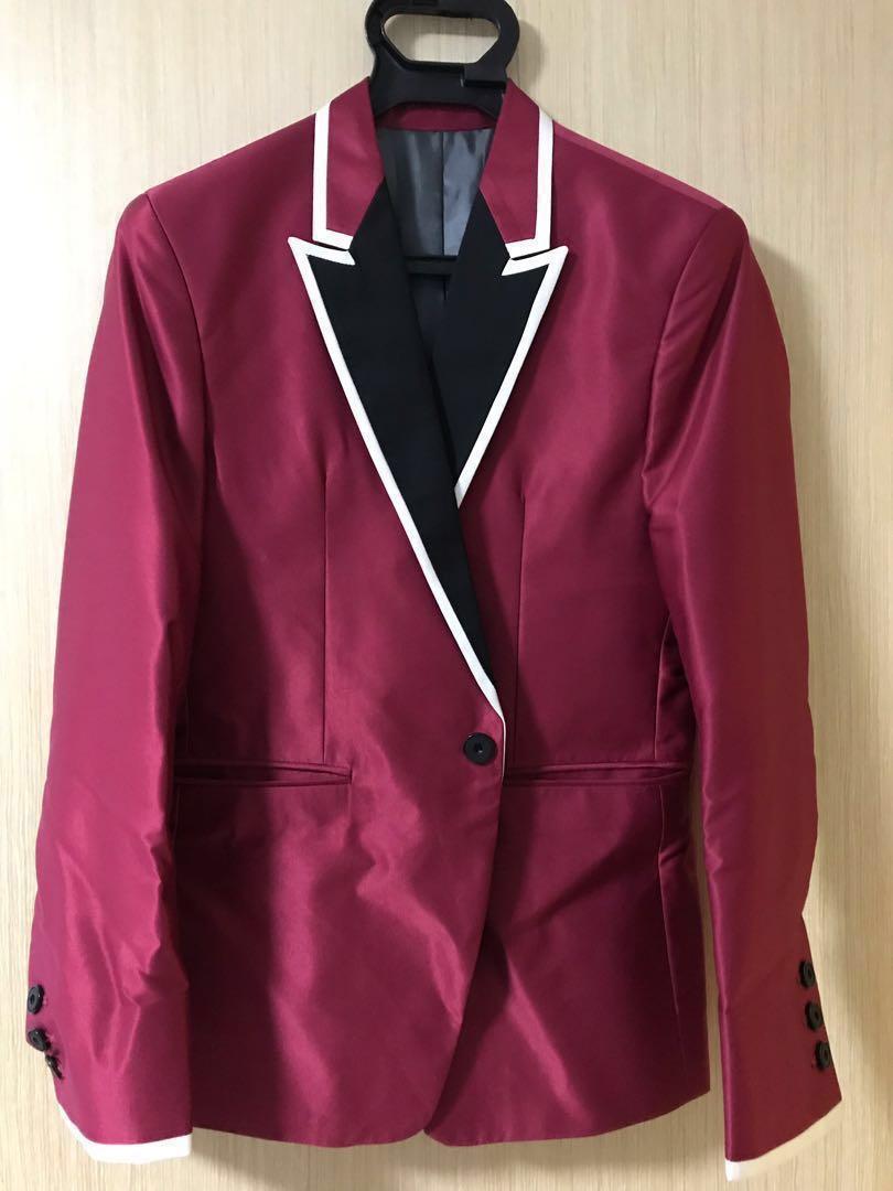 Blazer Men Formal Jacket Slim Wedding Suit Coat Slim Fit Men S Fashion Clothes Outerwear On Carousell