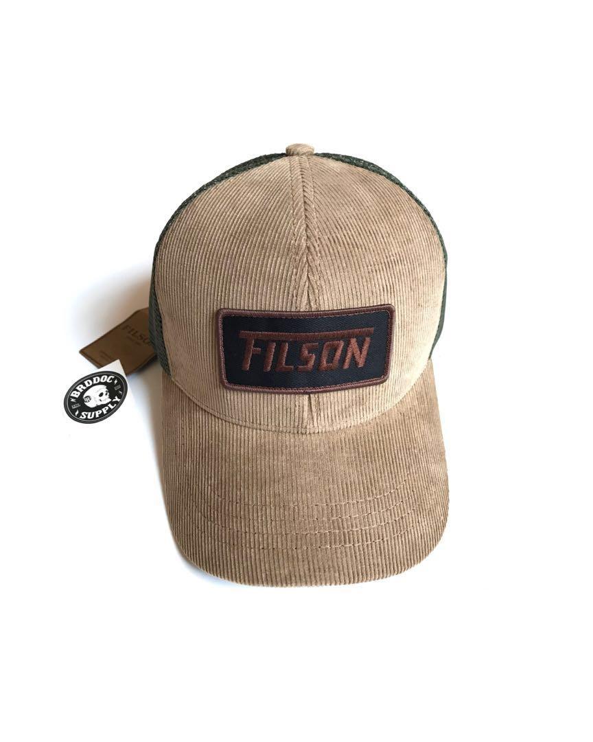 BNWT Filson Eagle Peak Cord Mesh Cap 