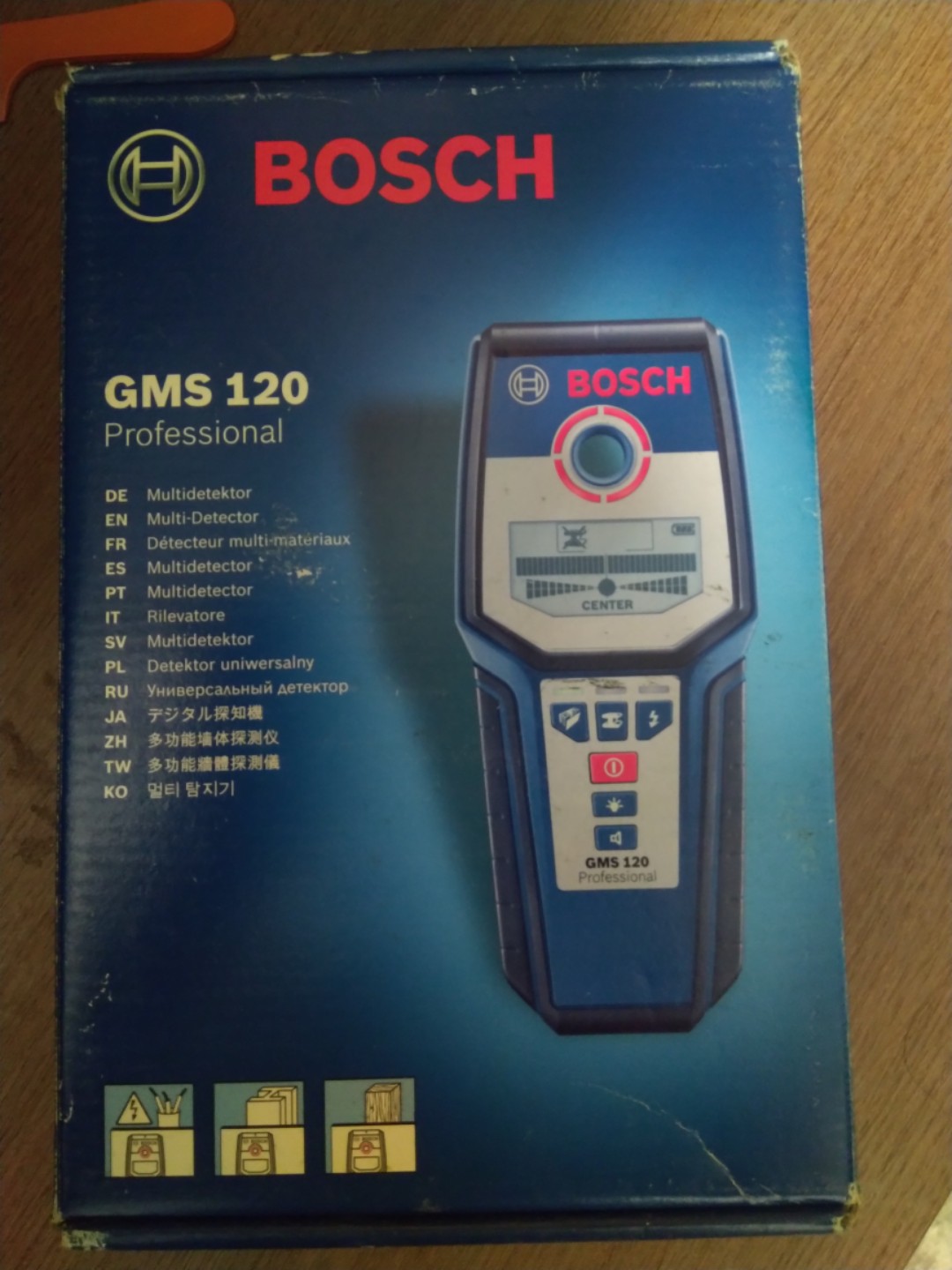 Bosch Gms 120 Professional Multi Detector Electronics Others