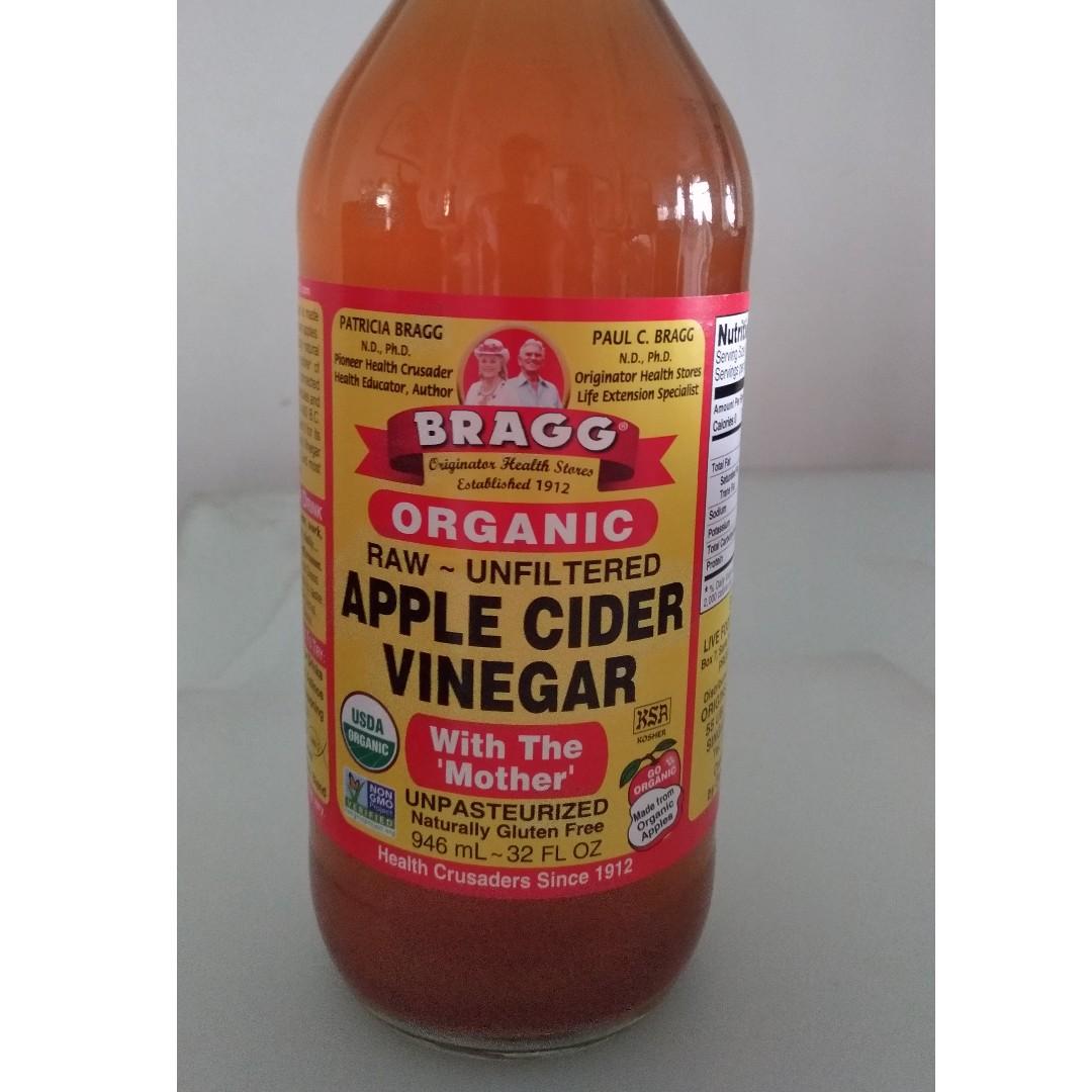 Bragg Apple Cider Vinegar (Expiry 2023), Health & Nutrition, Health