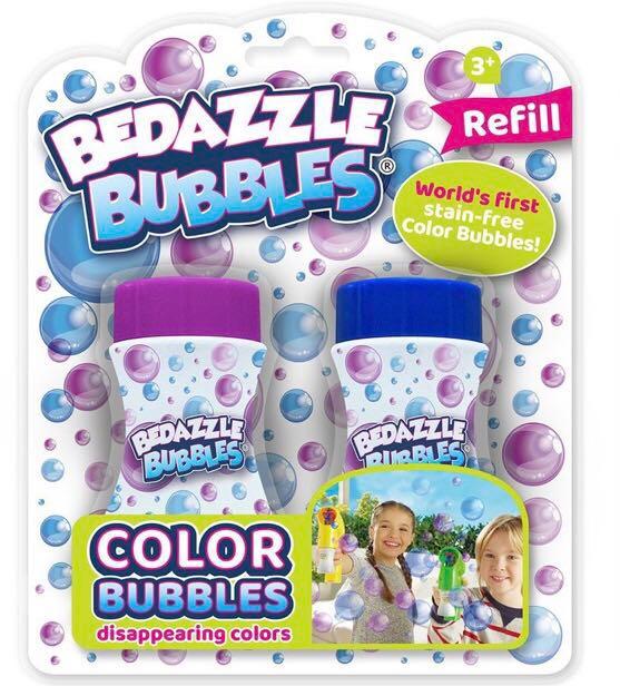 Brand New Bedazzle Bubbles Stain Free Color Bubbles Refill Toys Games Others On Carousell
