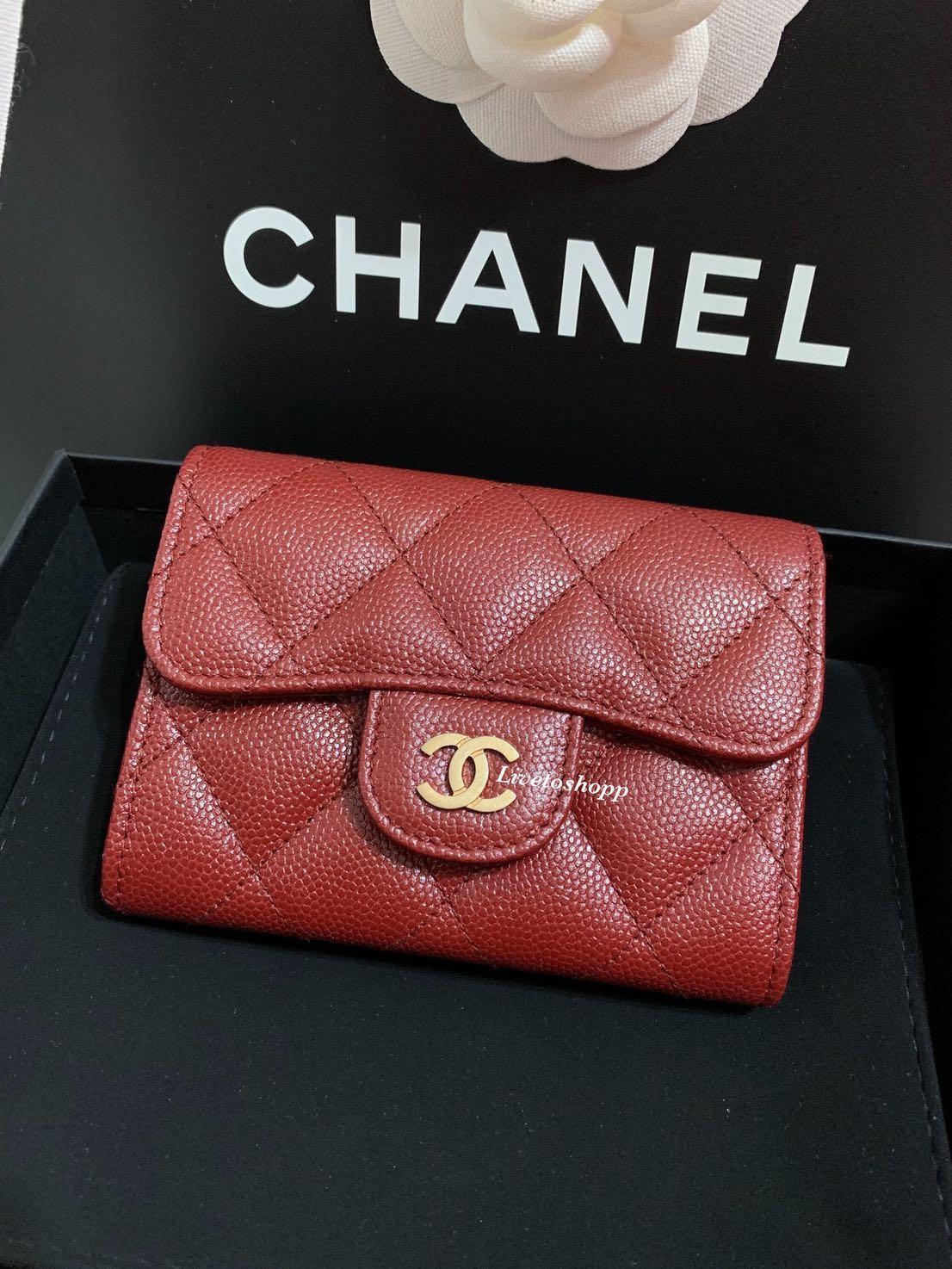 Brand New Chanel 18C XL Card Holder / Coin Purse, Luxury, Bags 