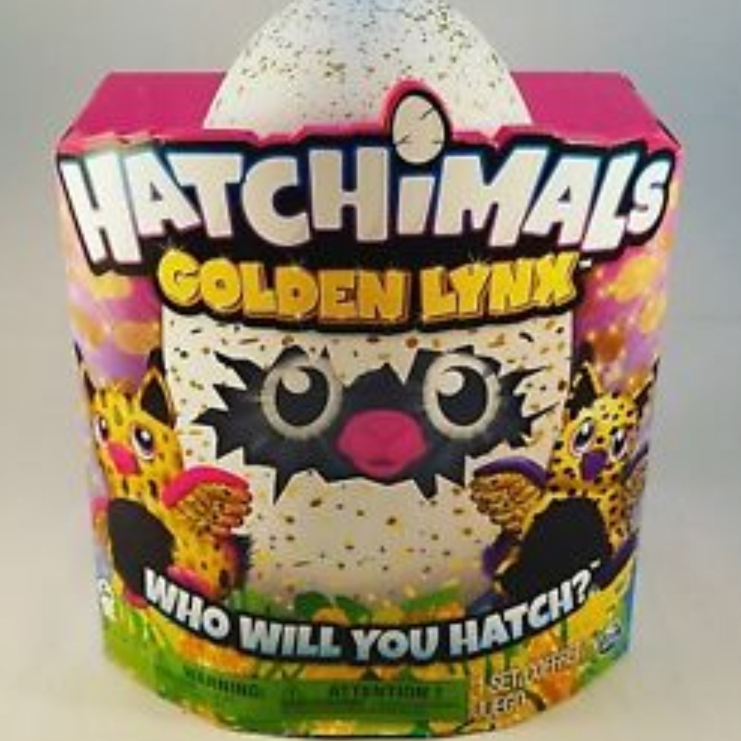 Ready 2 ship Exclusive @ Walmart—SOLD OUT HATCHIMAL GOLDEN LYNX Brand New 