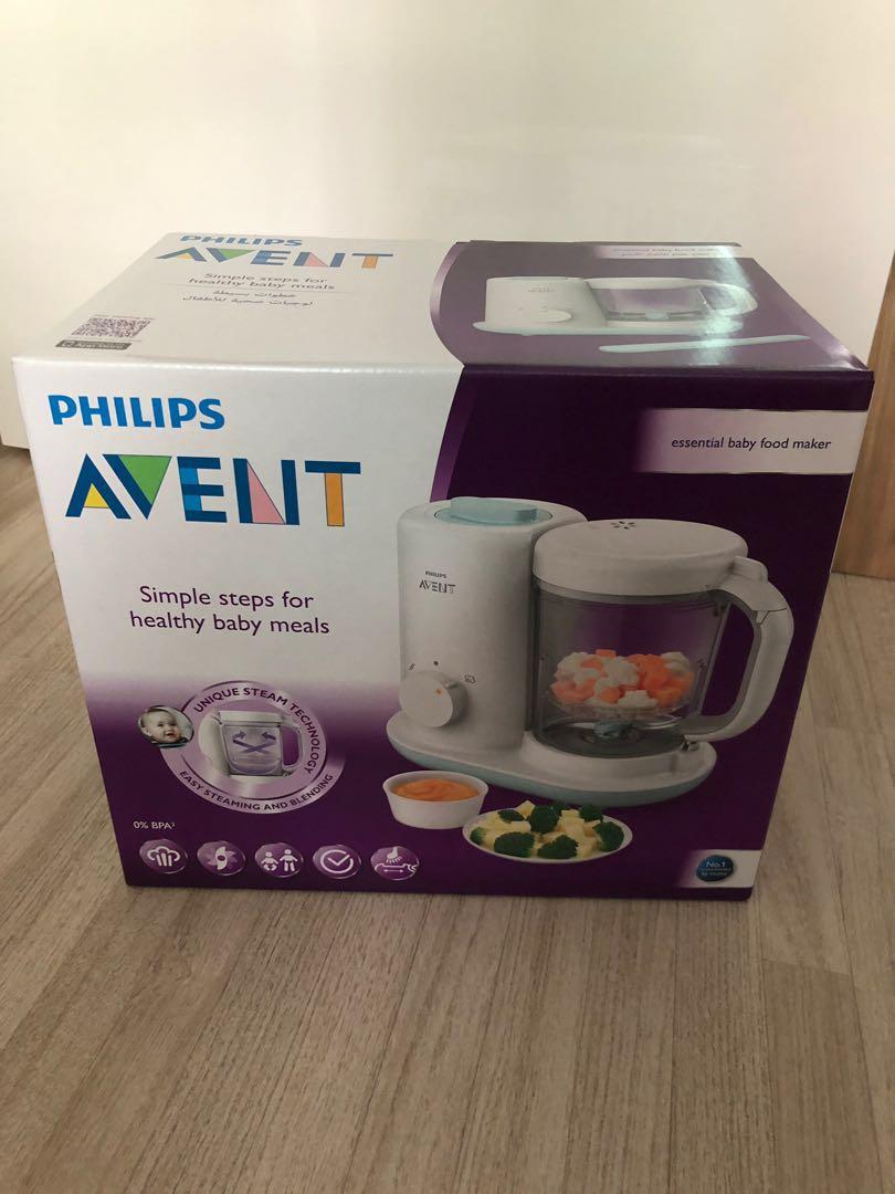 avent essential baby food maker