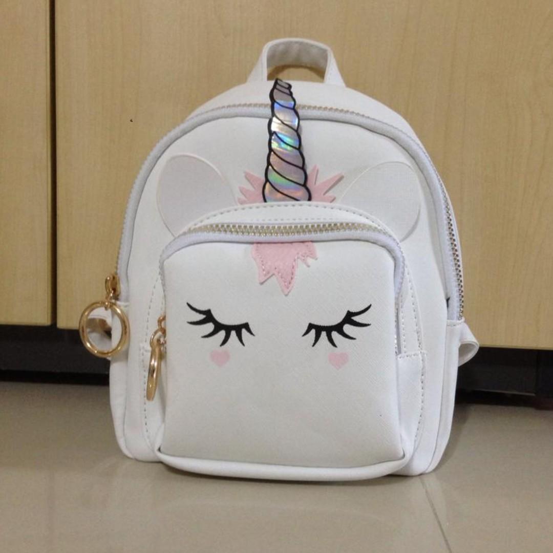 Brand New Typo Unicorn Backpack Women s Fashion Bags Wallets