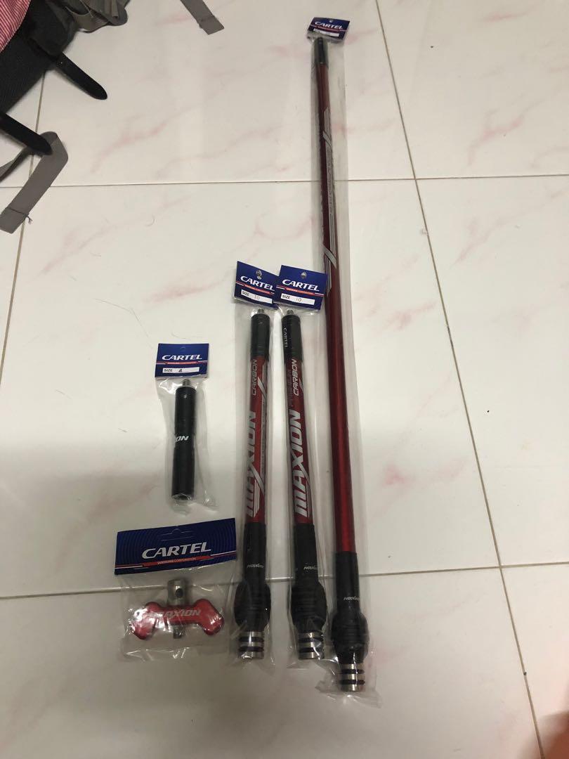 Cartel Maxion stabilizer Set (Red), Sports Equipment, Sports & Games